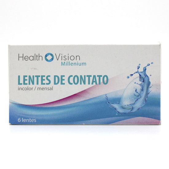 Lentes de contato Health Millenium Vision Incolor (-01.25)