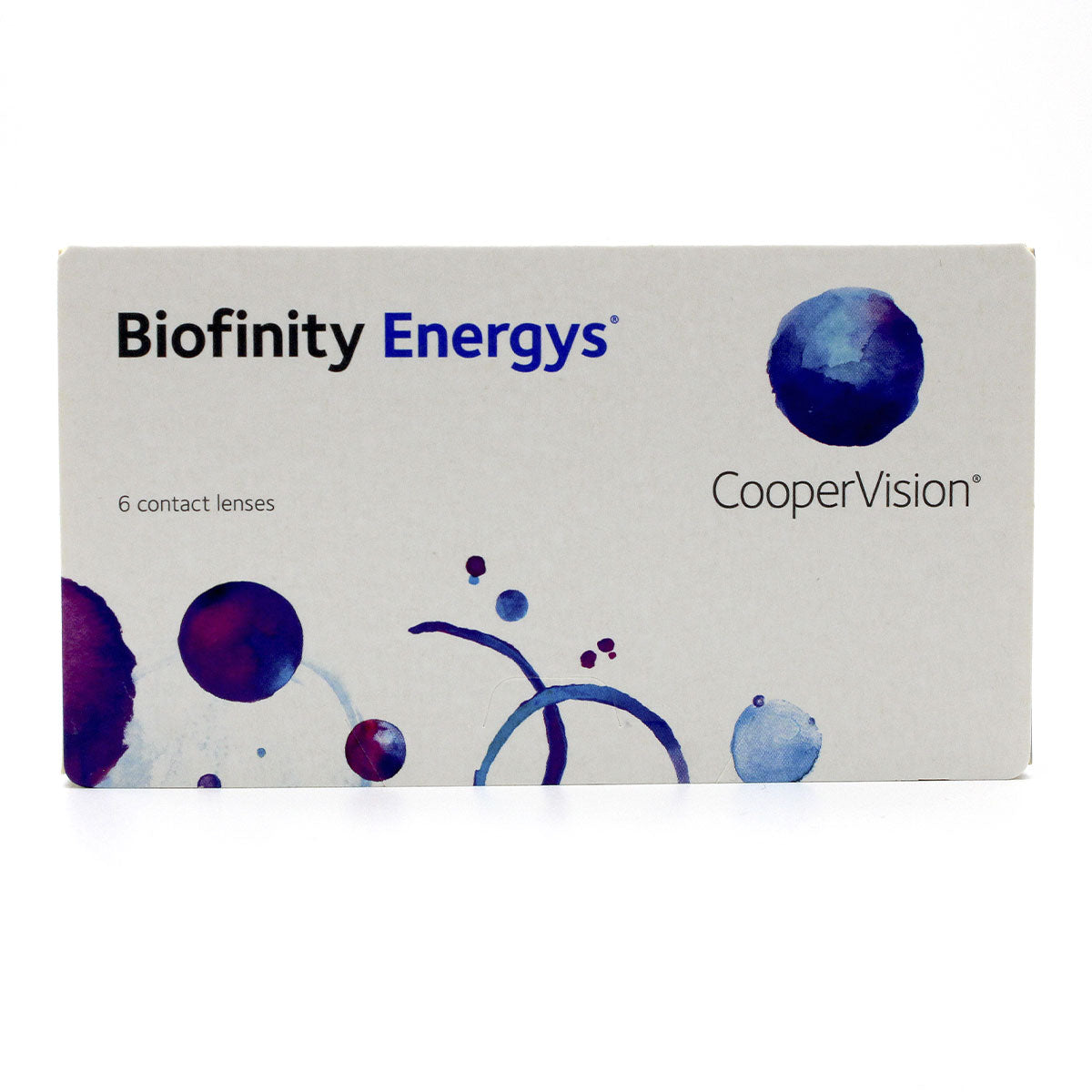 Lentes de contato Incolor Biofinity Energys (6 unidades) (04.75)