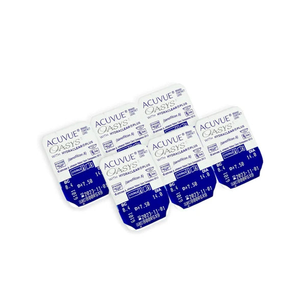 Lentes de Contato Incolor ACUVUE OASYS (caixa com 6 unidades)
