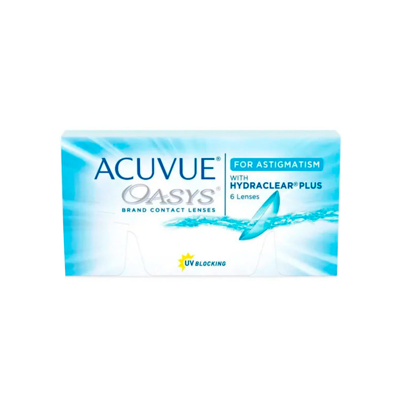 Lentes de contato Acuvue Oasys Astigmatismo