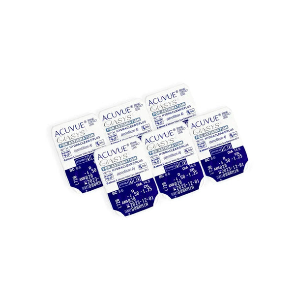 Lentes de contato Acuvue Oasys Astigmatismo