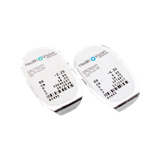 Lentes de Contato Incolor Health Vision (caixa com 6 unidades)