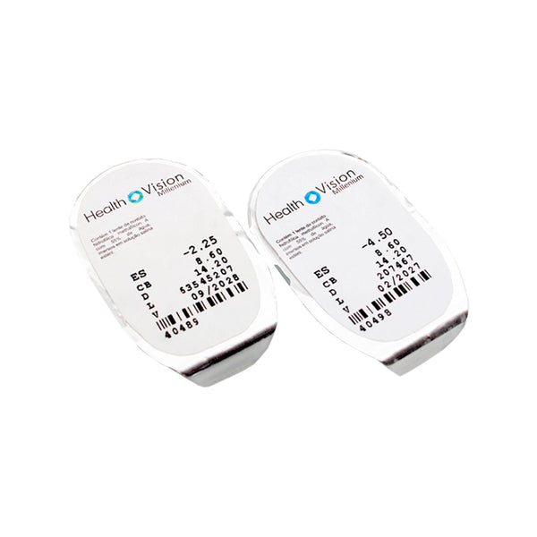 Lentes de Contato Incolor Health Vision (caixa com 6 unidades)