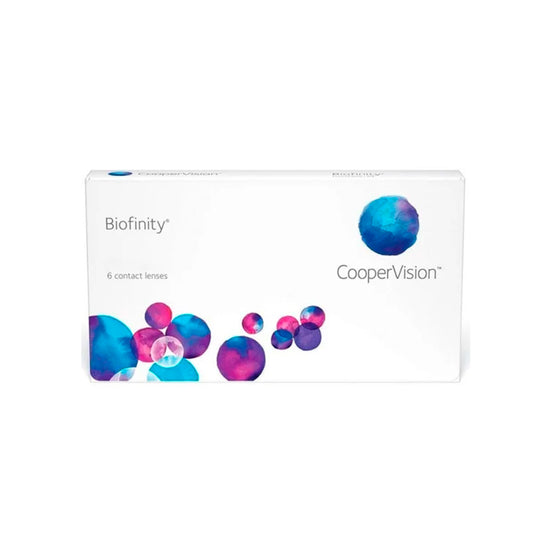 Lentes de Contato Incolor Biofinity (caixa com 6 unidades)