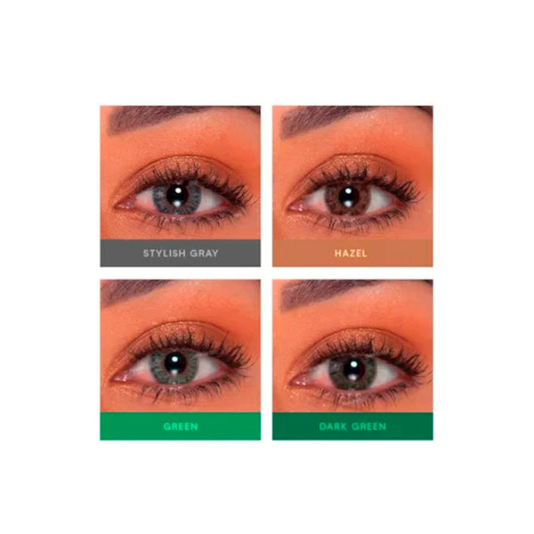 Lentes de Contato Colorida Lunare Anual (caixa com 2 unidades)