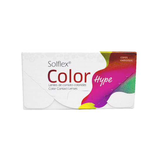 Lentes de Contato Solflex Color Hype (2 unidades)