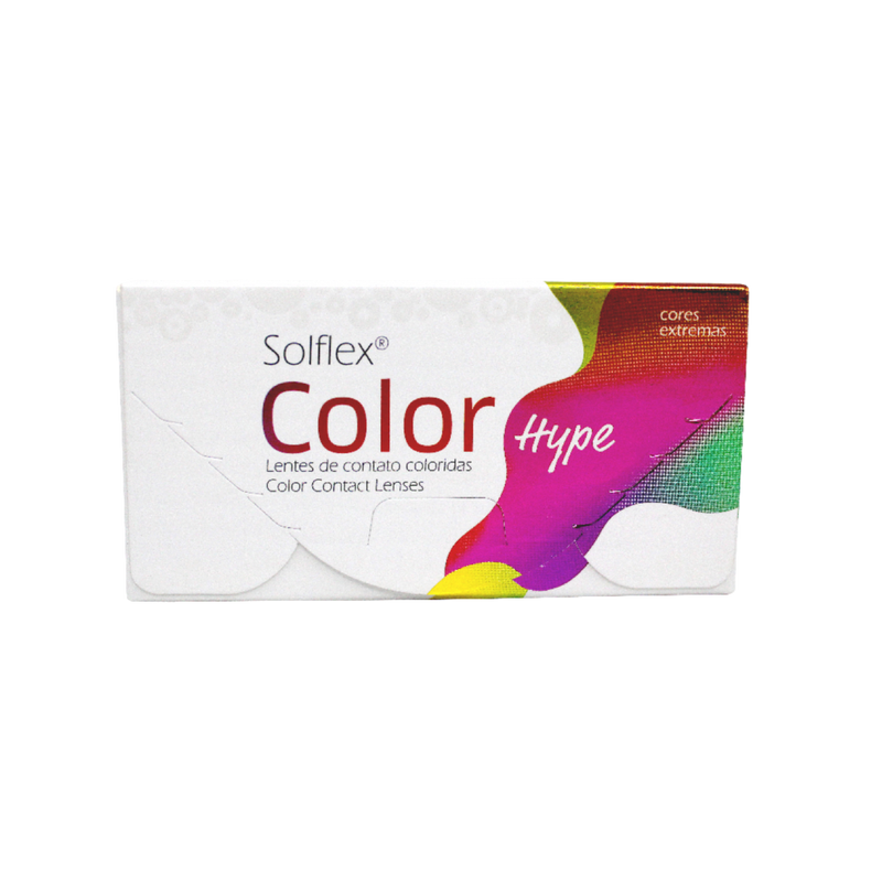 Lentes de Contato Solflex Color Hype (2 unidades)