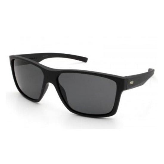 Óculos de sol Unissex HB Freak Matte Black Polarized Gray Preto