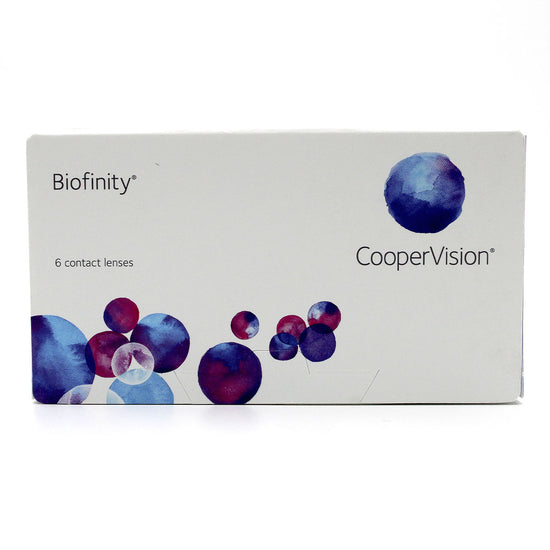 Lentes de contato Incolor Biofinity (6 unidades) (-00.50)