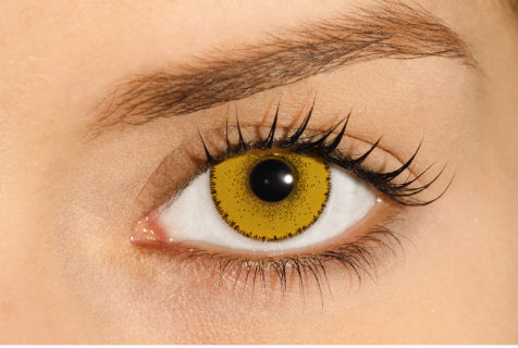 Lentes de Contato Solflex Color Hype Amarela